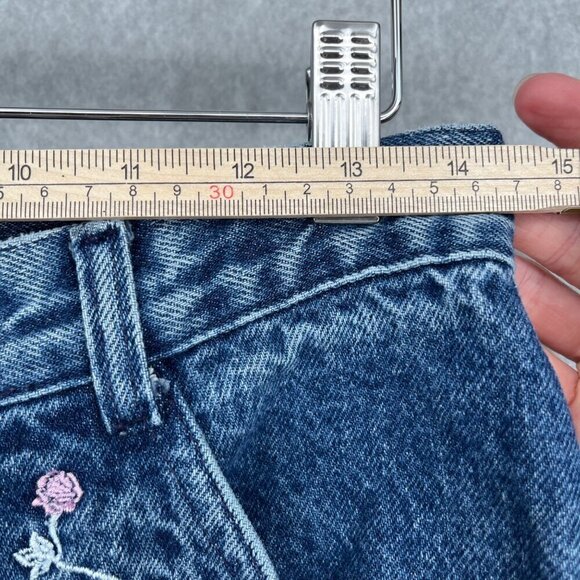 Vtg Kenny Rogers Bareback Jeans Size 29 Denim High Rise Western Lady Embroidered - Picture 10 of 14